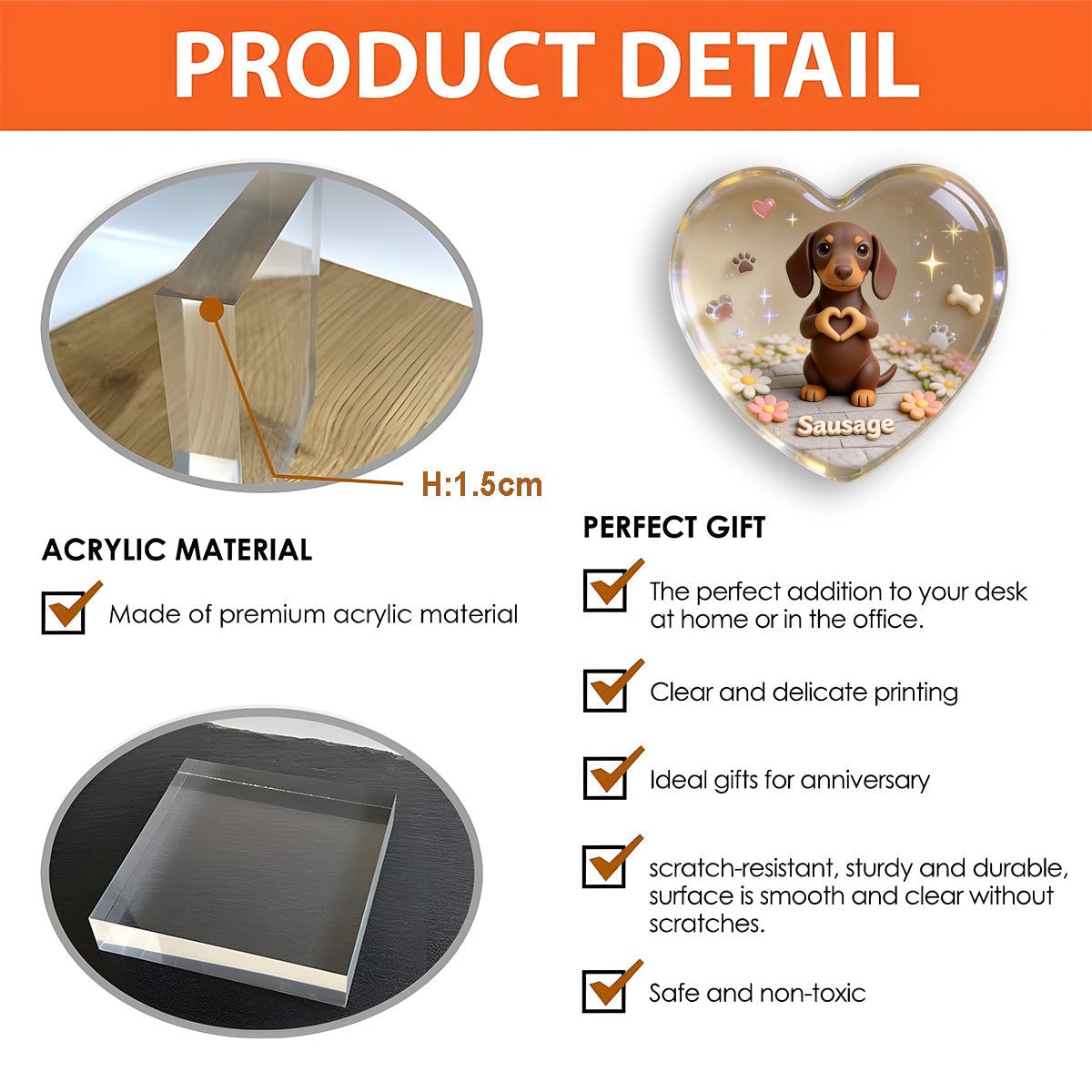 Pet Owner Keepsake Gift - Personalized Dog Pocket Hug Card