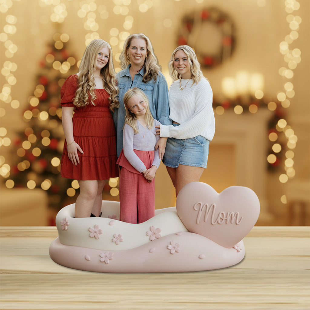 Individuell gestaltete Acrylplakette nach Wunsch – personalisiertes Muttertagsgeschenk für Mama und Oma