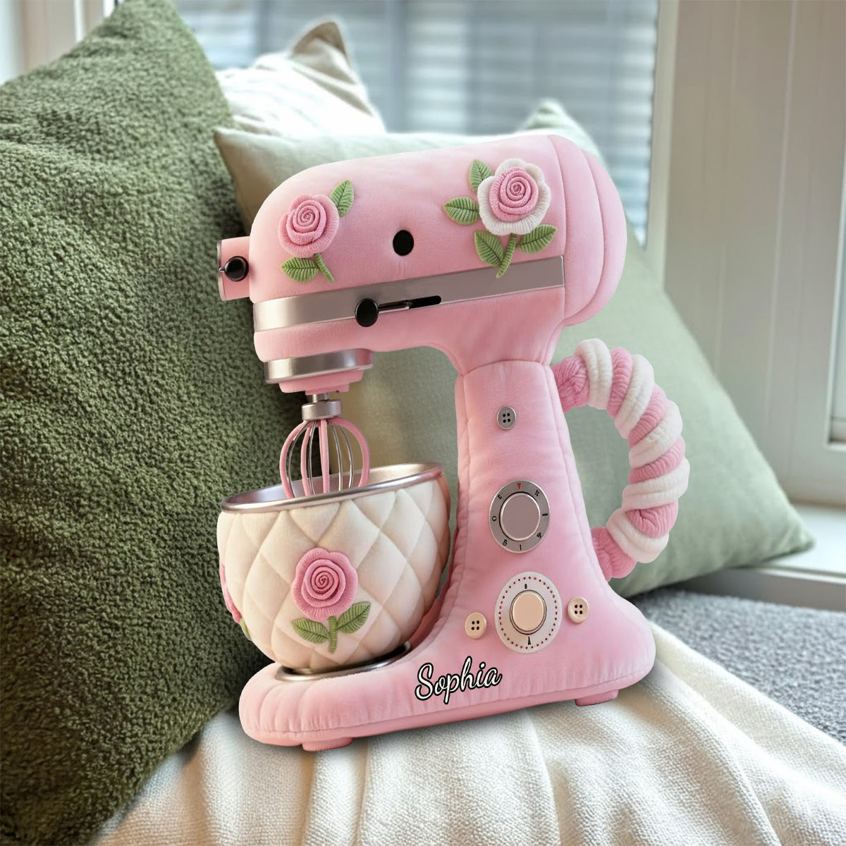 Perfect Gift For Baking Lovers - Personalized Baking Faux Fur Shaped Pillow