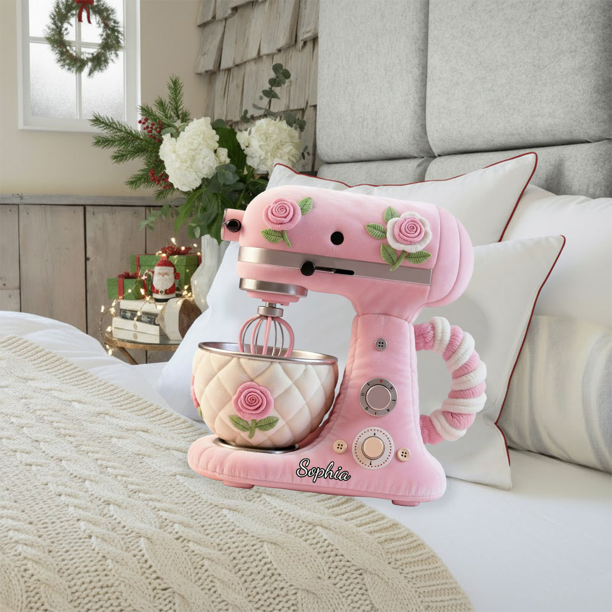 Perfect Gift For Baking Lovers - Personalized Baking Faux Fur Shaped Pillow