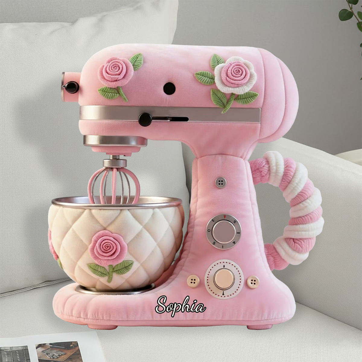 Perfect Gift For Baking Lovers - Personalized Baking Faux Fur Shaped Pillow