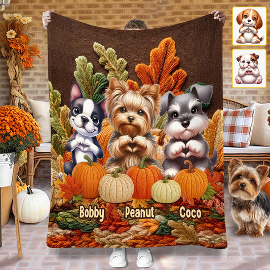 C'est la saison - Couverture personnalisée pour chien