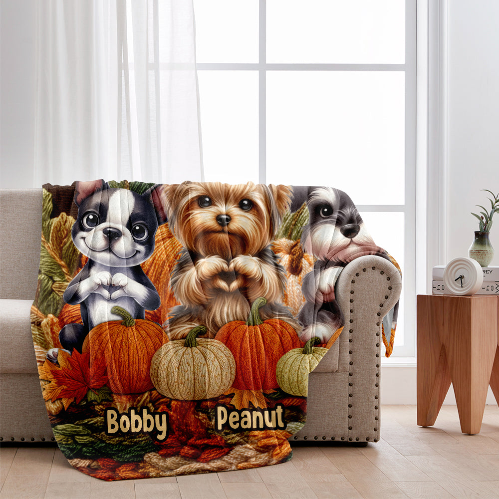 Tis The Season - Personalized Dog Blanket