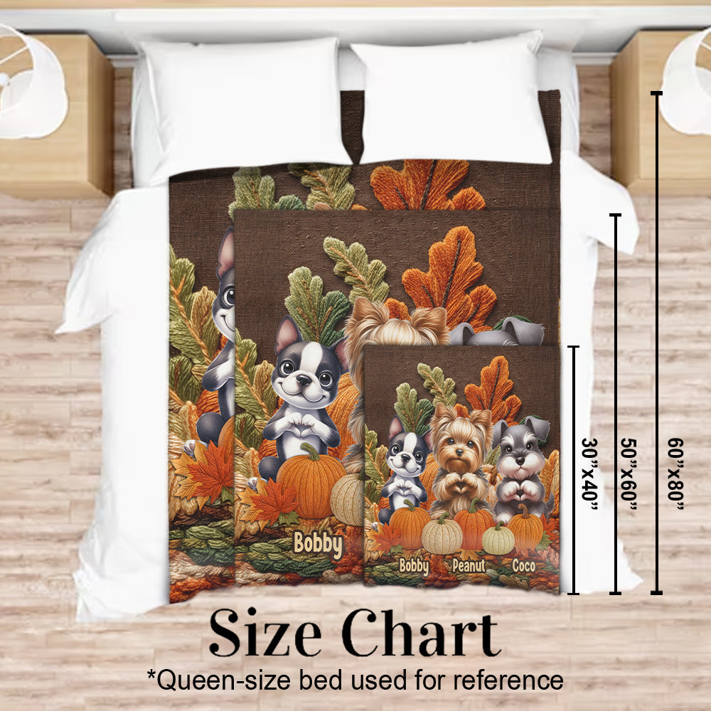 Tis The Season - Personalized Dog Blanket