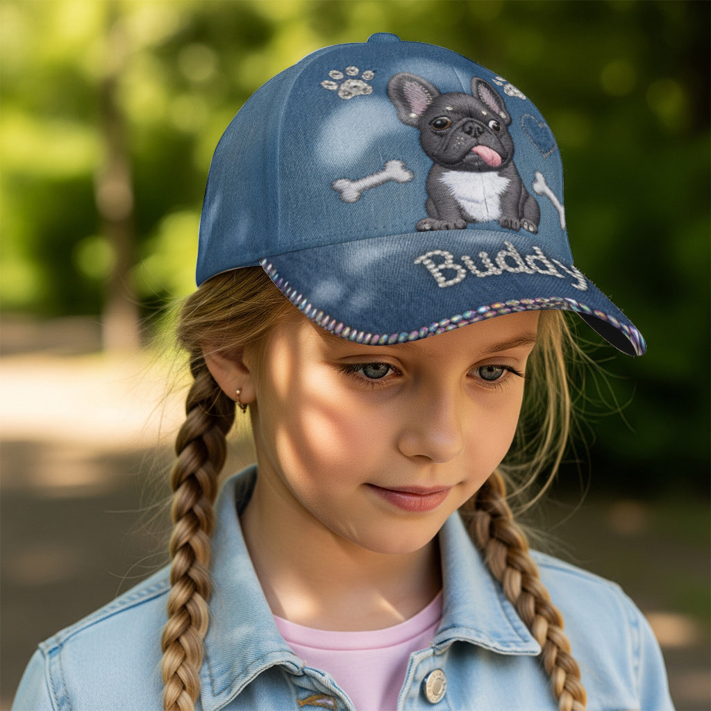 Personalisierte Foto-Stolze Hund/Katze Mama - Klassische Hundekappe