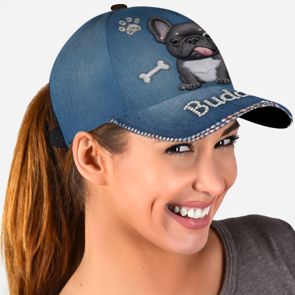 Personalisierte Foto-Stolze Hund/Katze Mama - Klassische Hundekappe