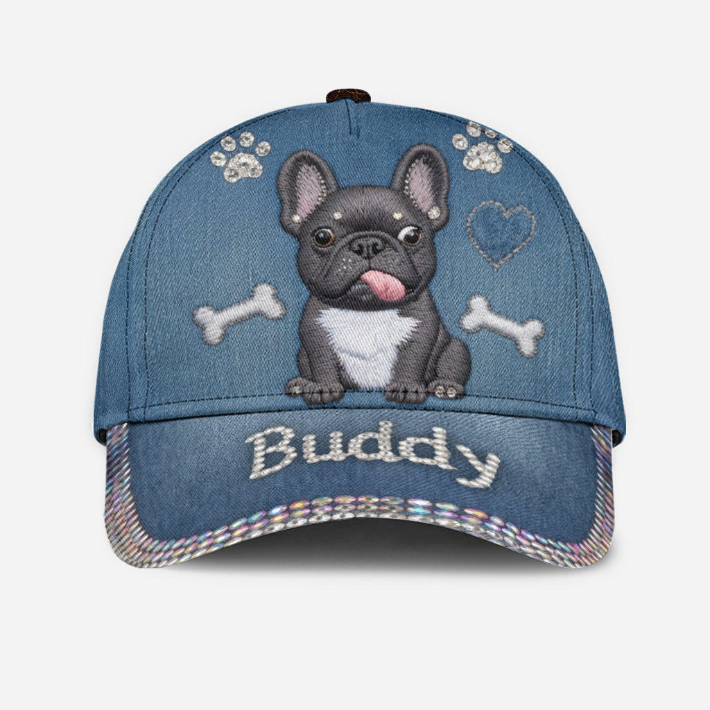 Personalisierte Foto-Stolze Hund/Katze Mama - Klassische Hundekappe