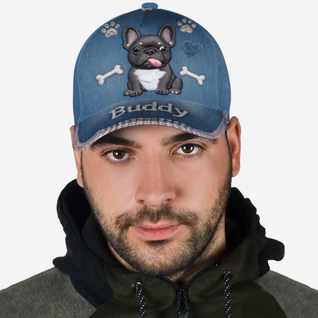 Personalisierte Foto-Stolze Hund/Katze Mama - Klassische Hundekappe