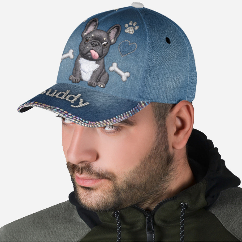 Personalisierte Foto-Stolze Hund/Katze Mama - Klassische Hundekappe