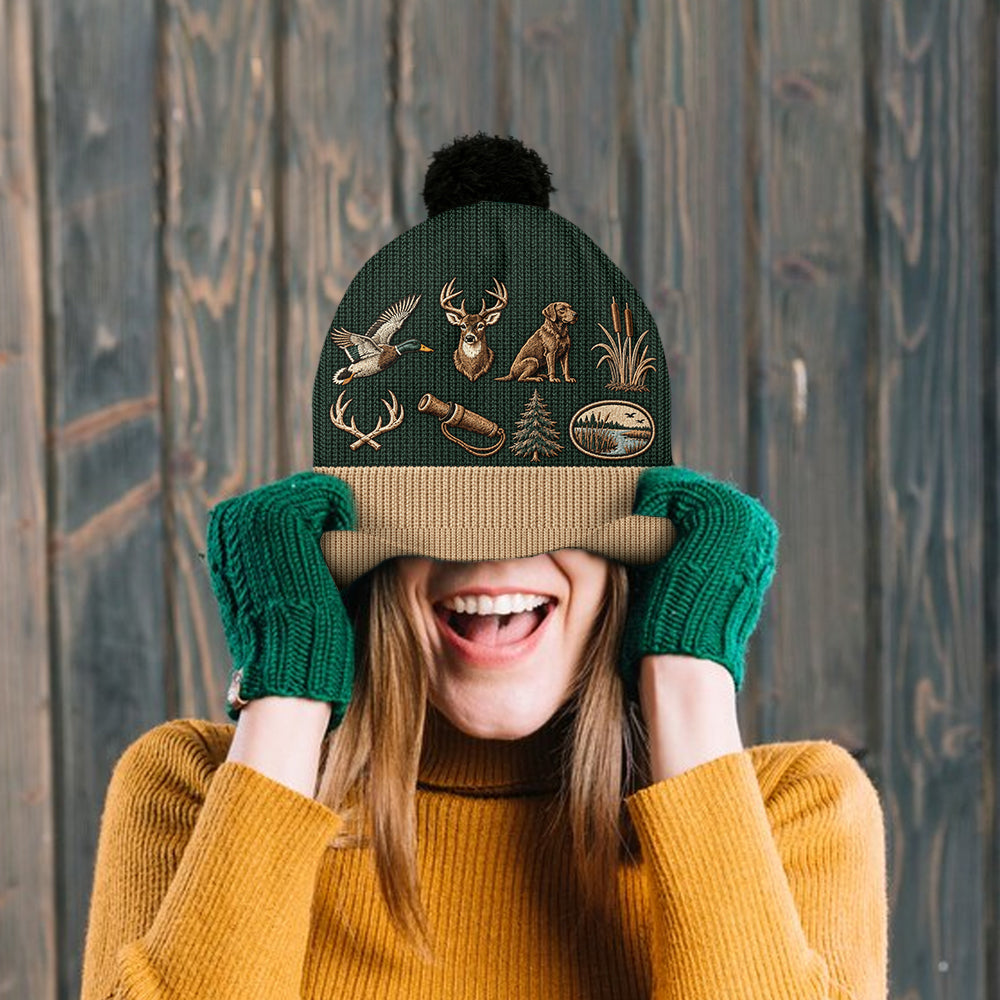Love Hunting - Personalized Hunting Beanie Hat