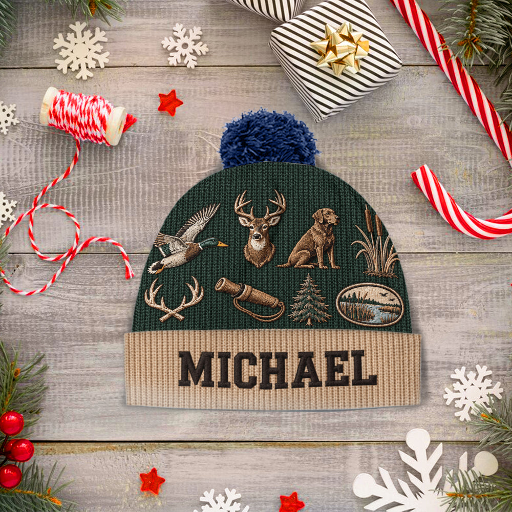 Love Hunting - Personalized Hunting Beanie Hat