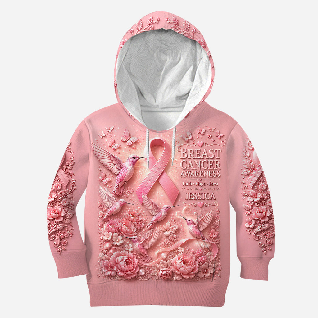 Breast Cancer Awareness - Personalized Breast Cancer Awareness All Over Shirt