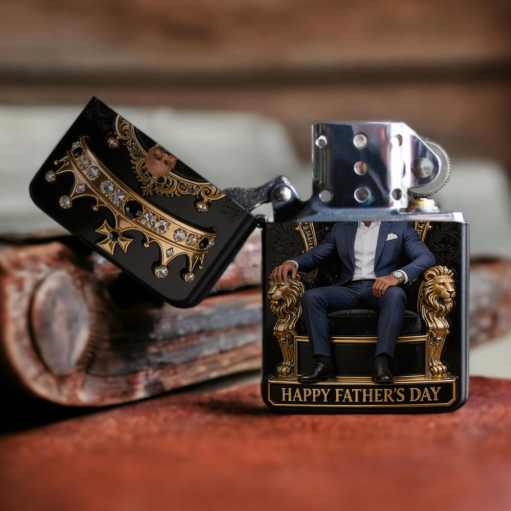 Personalisierter Foto Feuerzeug für den besten Papa/Opa/Onkel...