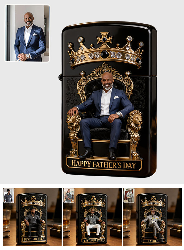 Personalisierter Foto Feuerzeug für den besten Papa/Opa/Onkel...
