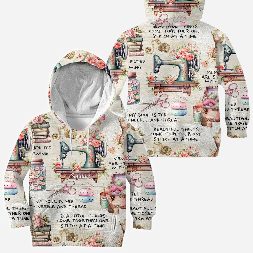 Accro à la couture - Chemise personnalisée à coudre sur tout le tissu