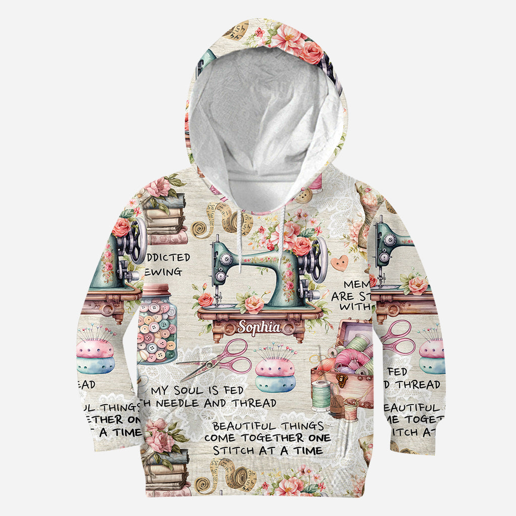 Accro à la couture - Chemise personnalisée à coudre sur tout le tissu