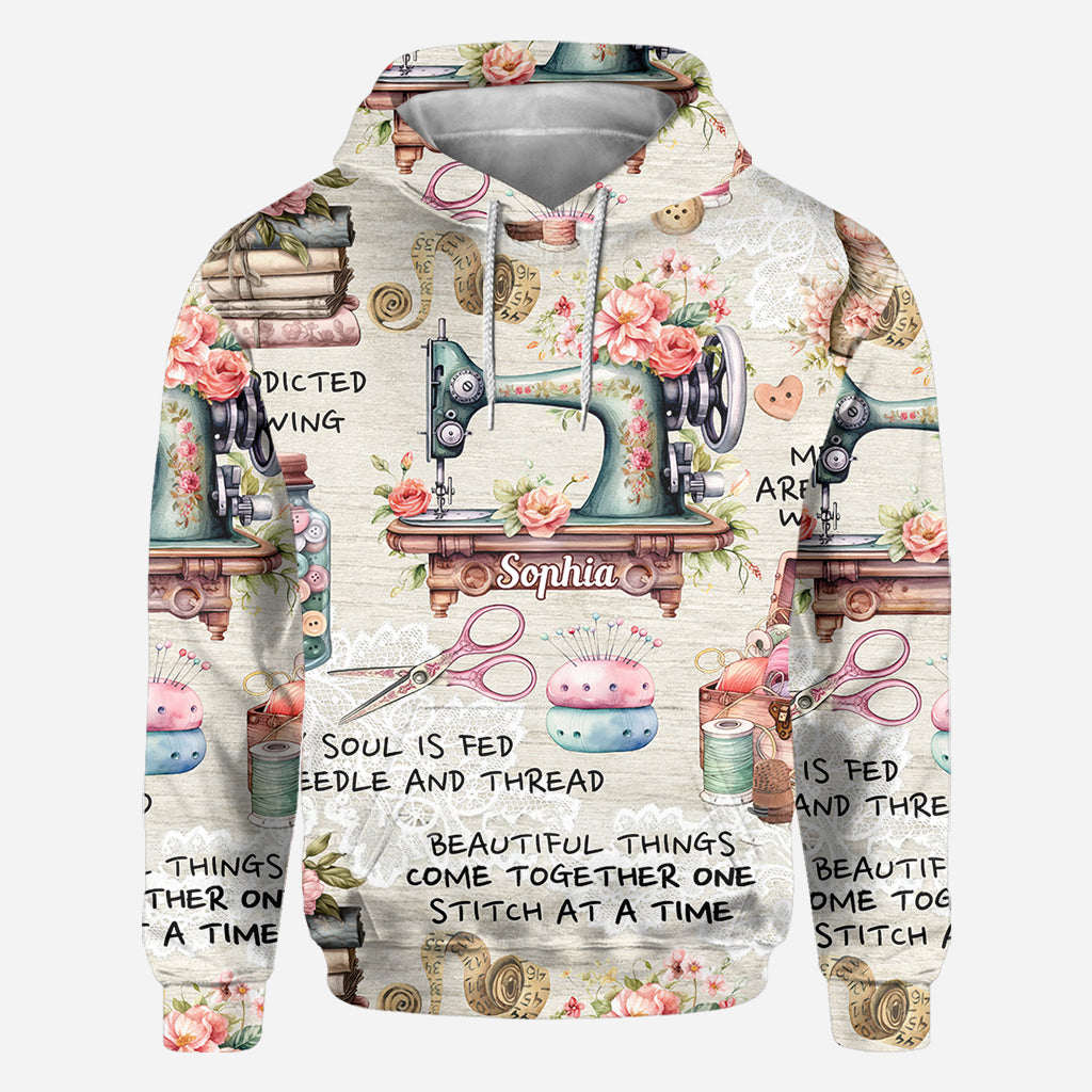 Accro à la couture - Chemise personnalisée à coudre sur tout le tissu