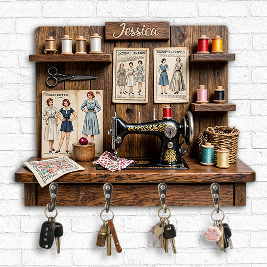 Nähbegeisterte – Personalisierte, individuell geformte Hängevorrichtung