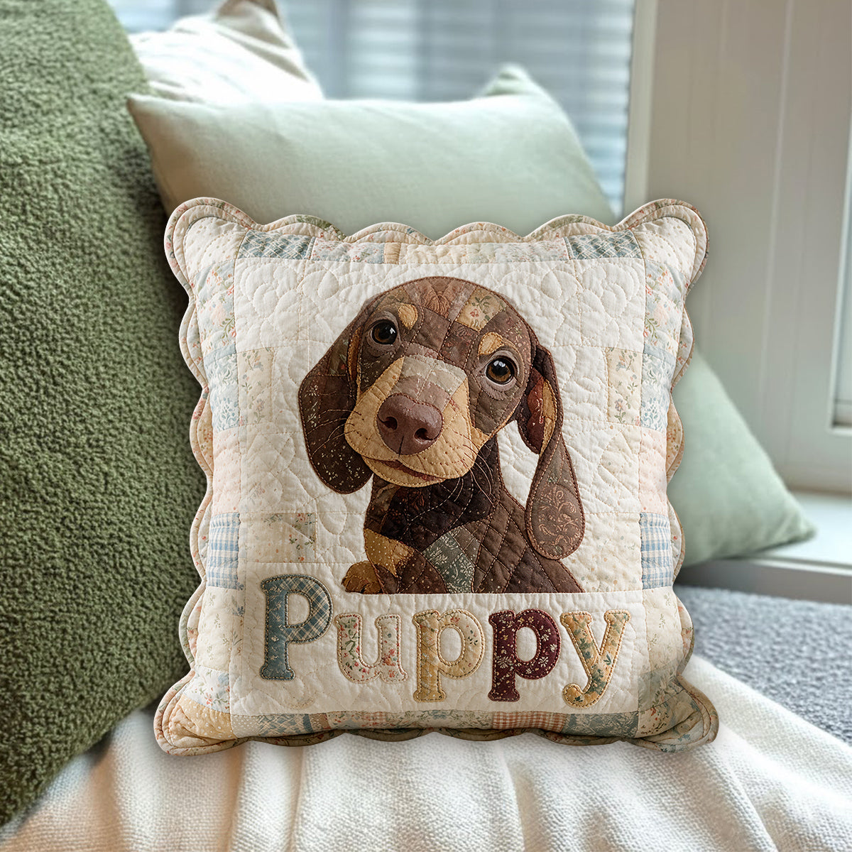 Ich liebe meinen Hund, meine Katze - Personalisierte Premium Kunstfellkissen