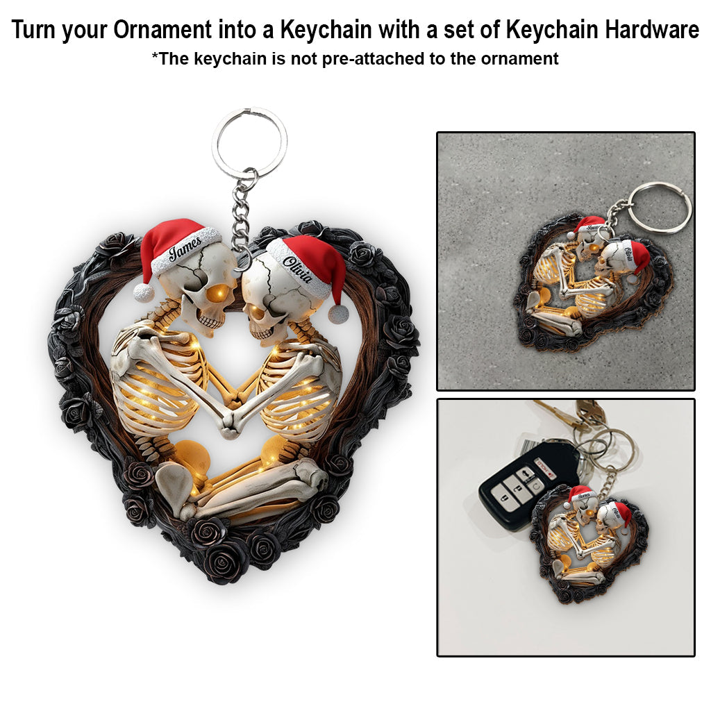 From Our First Kiss - Personalized Couple Ornament