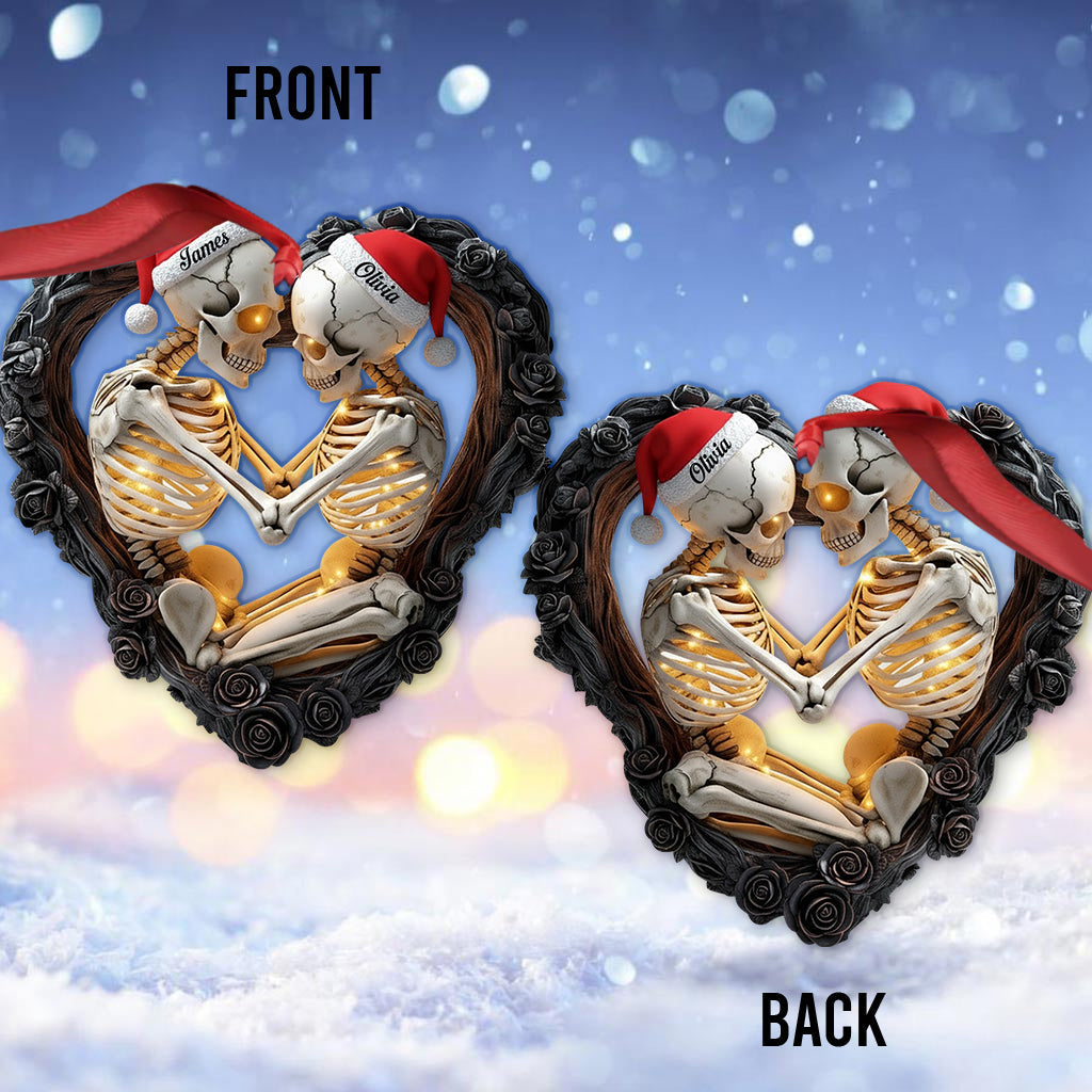 From Our First Kiss - Personalized Couple Ornament