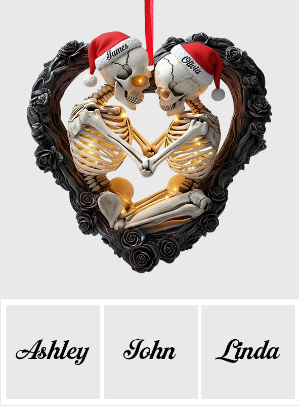 From Our First Kiss - Personalized Couple Ornament