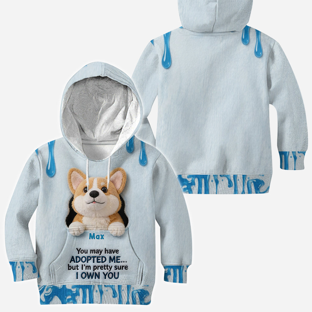 You May Have Adopted - Personalized Dog All Over Shirt