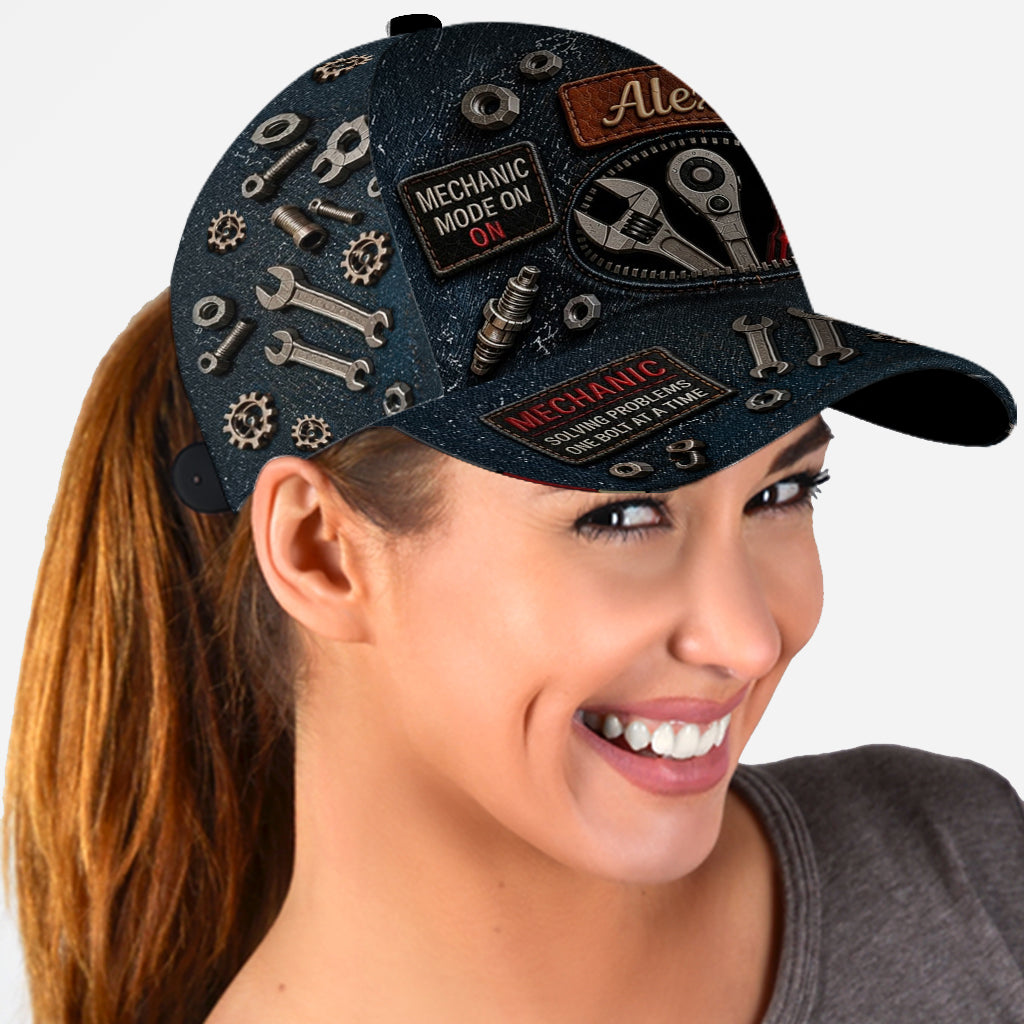 Mechanic Gift - Personalized Mechanic Classic Cap