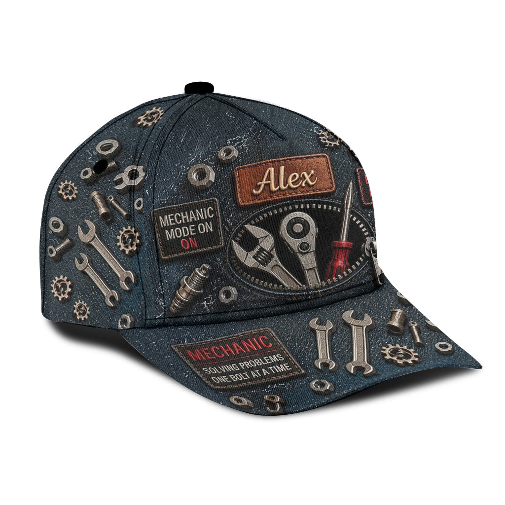 Mechanic Gift - Personalized Mechanic Classic Cap