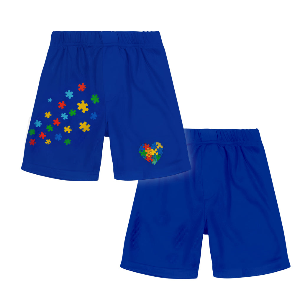 Embrace Differences - Personalized Autism Awareness Kid T-shirt & Shorts