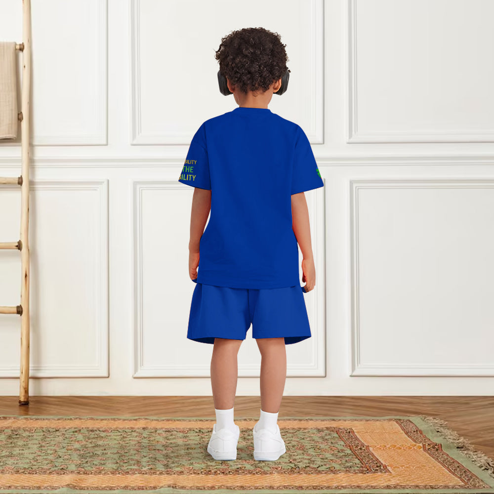 Embrace Differences - Personalized Autism Awareness Kid T-shirt & Shorts