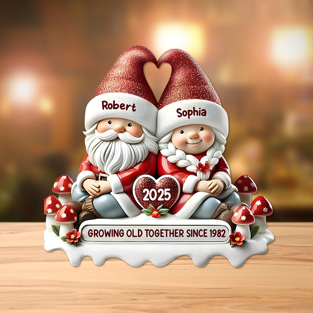 Together Since - Personalized Couple Custom Shaped Acrylic Plaque