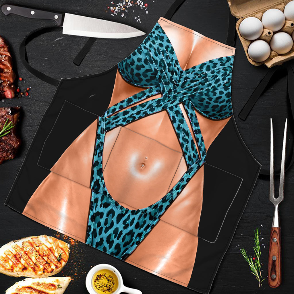 Cadeau Amusant Femme - Cadeaux d'Anniversaire Personnalisés pour Épouse, Petite Amie, Maman, Sœur, Meilleure Amie,.. - Tablier de Grillade Personnalisé avec Poches