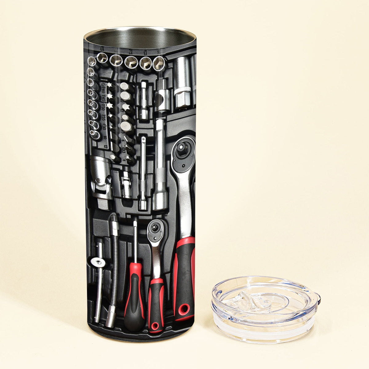 Tool Box - Personalized Father Skinny Tumbler