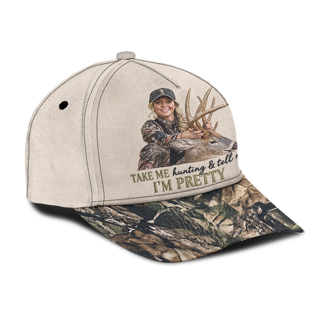Take Me Hunting - Personalized Hunting Classic Cap
