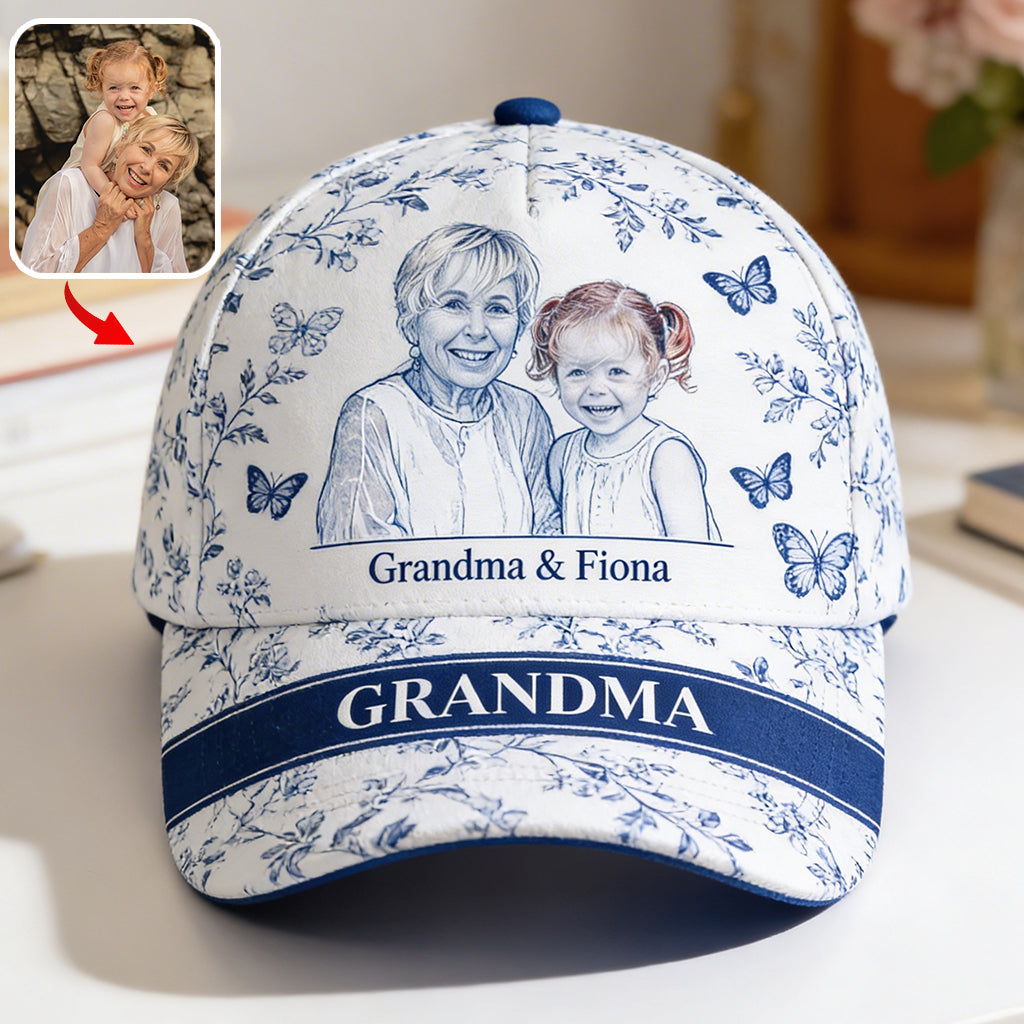Benutzerdefiniertes Foto, Jeder Titel - Personalisierte Mutter Classic Cap