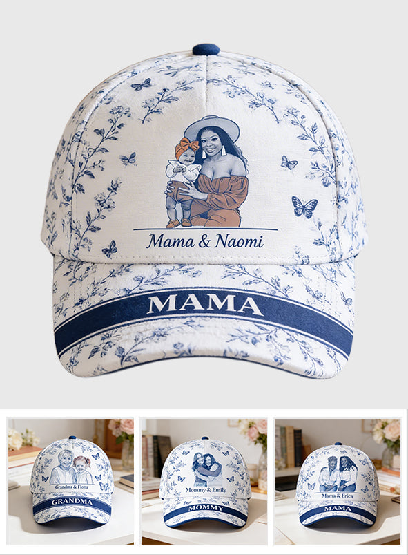 Benutzerdefiniertes Foto, Jeder Titel - Personalisierte Mutter Classic Cap