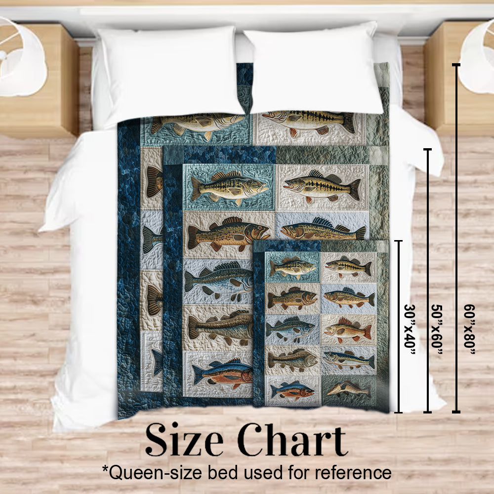 Love Fishing - Personalized Fishing Blanket