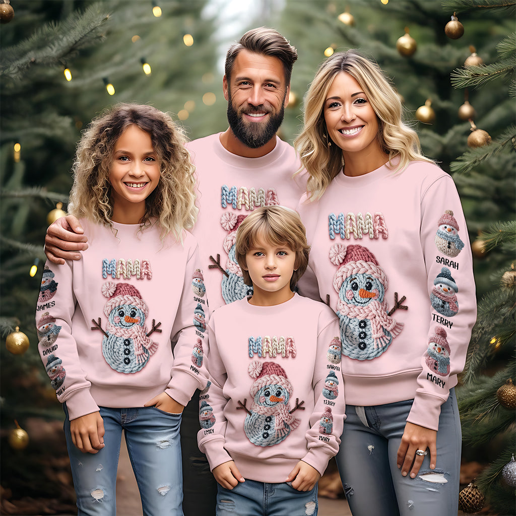 Best Mom Ever - Personalized Mother Ugly Sweater