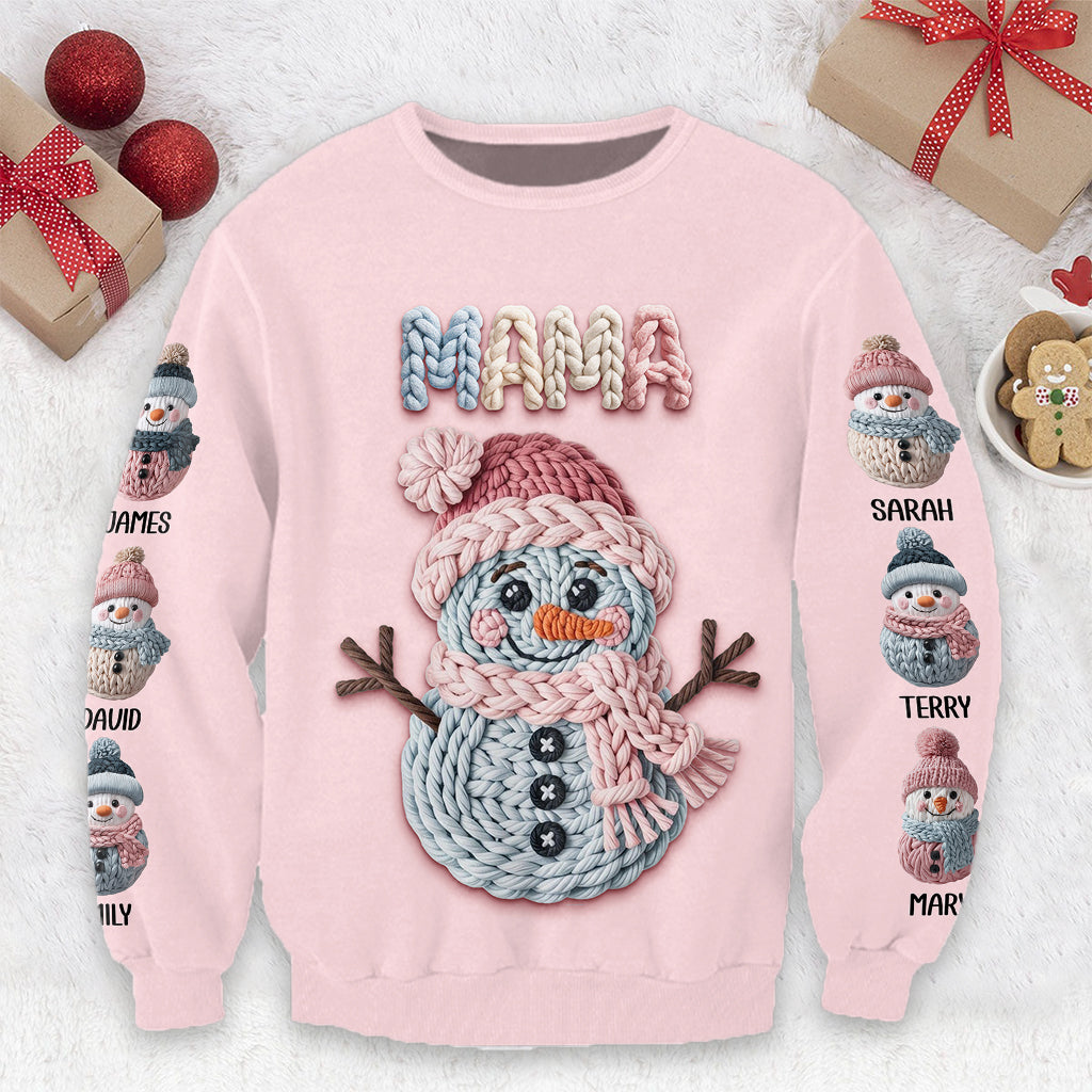 Best Mom Ever - Personalized Mother Ugly Sweater