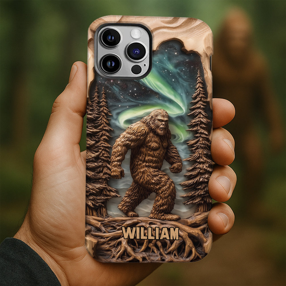 Into The Forest I Go - Personalized Hiking Full Print Phone Case