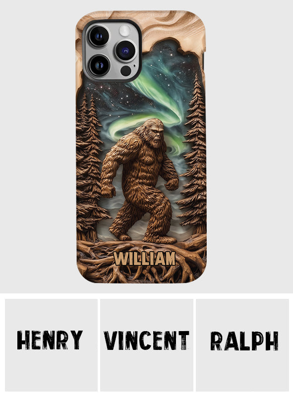 Into The Forest I Go - Personalized Hiking Full Print Phone Case