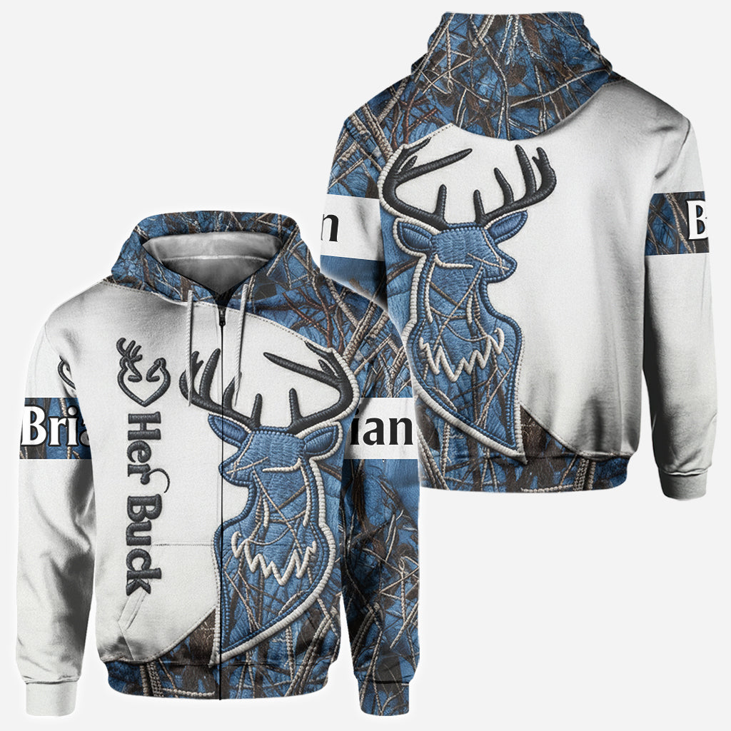 T-shirts assortis pour couples, T-shirt de chasse assorti pour couples - T-shirt de chasse personnalisé sur toute la surface