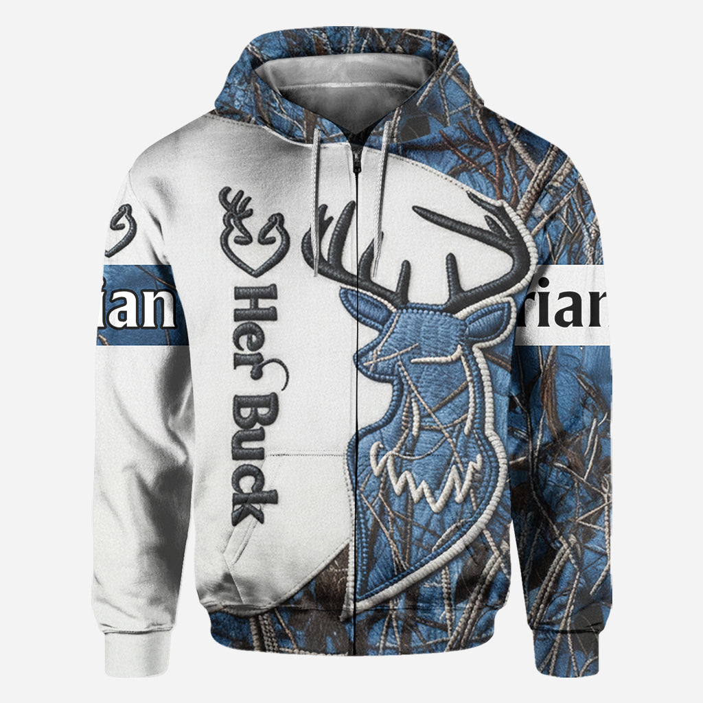 T-shirts assortis pour couples, T-shirt de chasse assorti pour couples - T-shirt de chasse personnalisé sur toute la surface