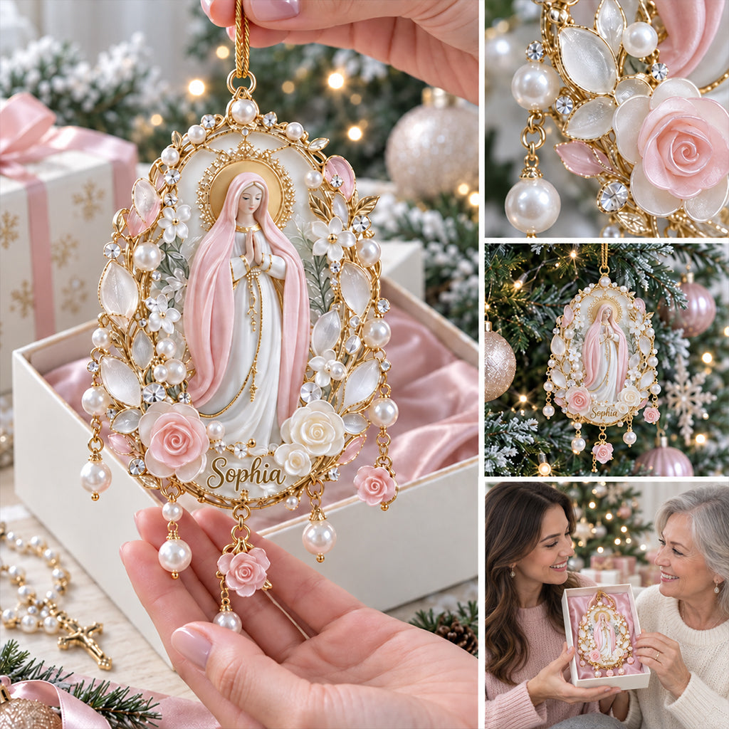 Believe - Personalized Christian Ornament