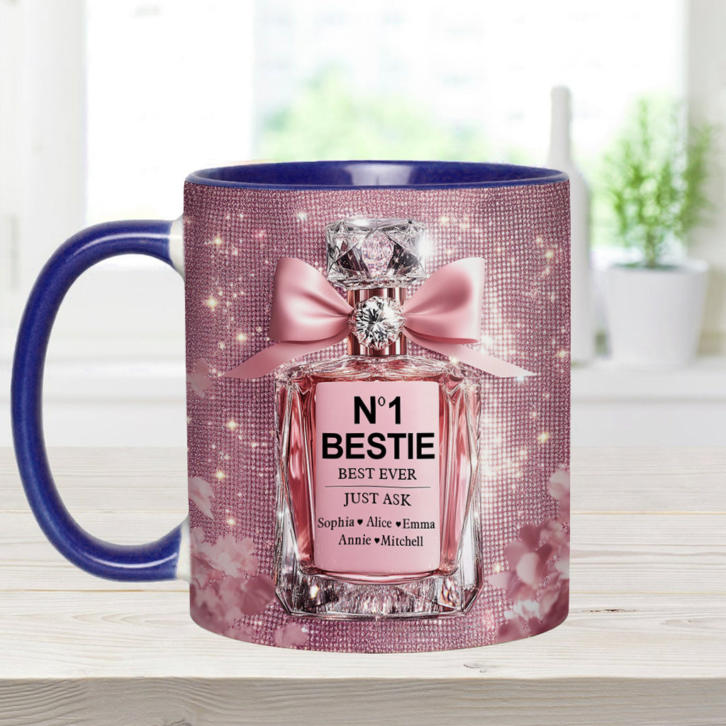 N01 Besties - Personalized Bestie Accent Mug