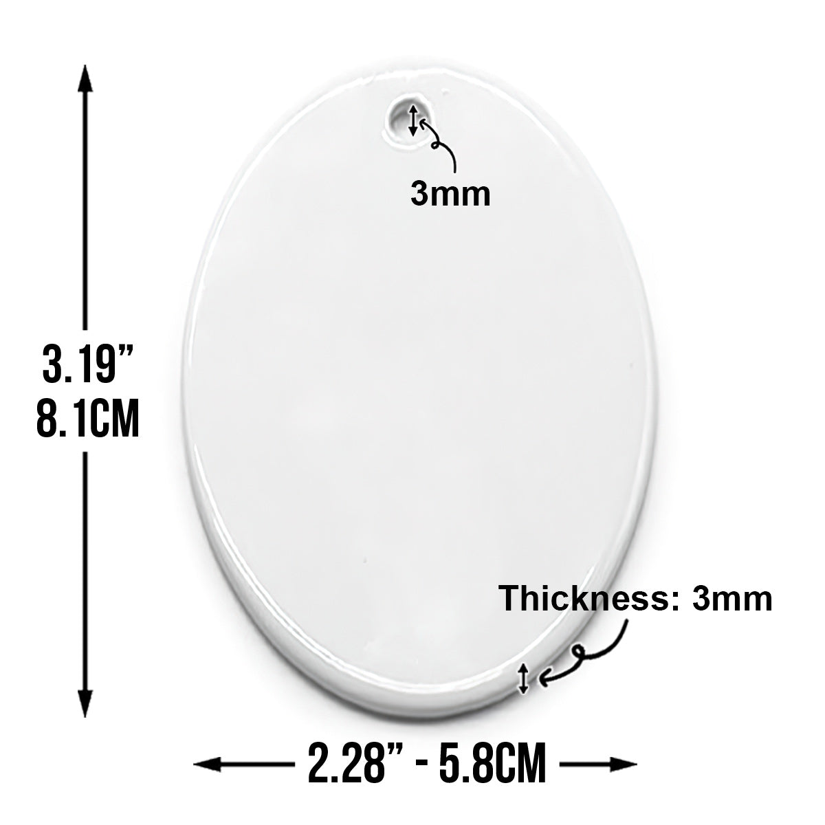 Christmas Gift For Medical Staff/ Doctor/ Nurse... - Personalized Nurse Ceramic Oval Ornament