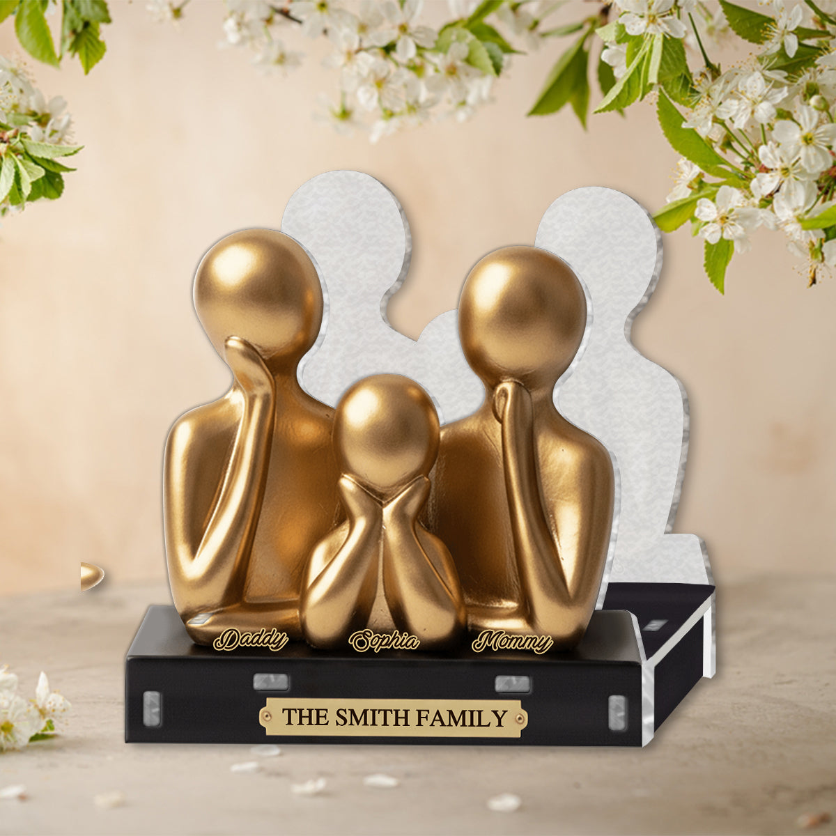 Merry Christmas Gift For Family - Personalized Family Paper Towel Holder