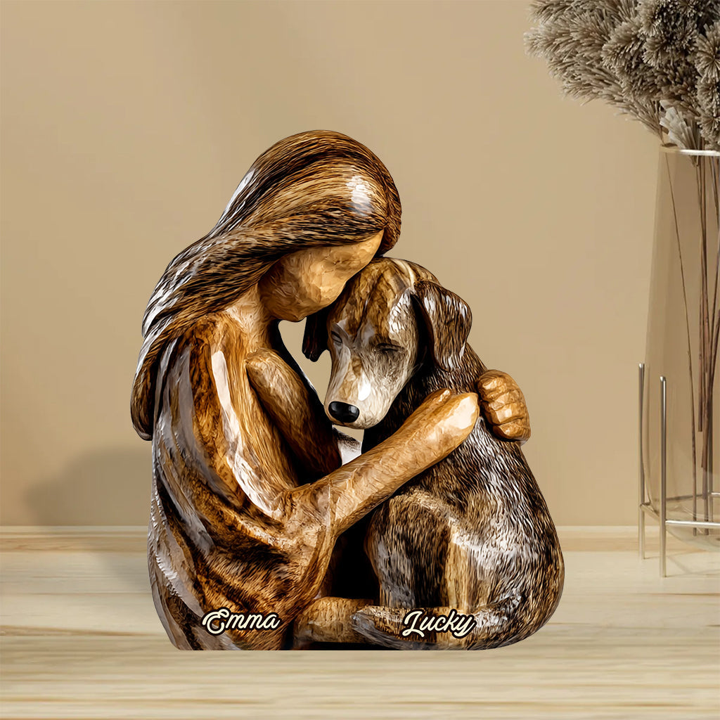 Dog Lovers - Personalized Dog Custom Shaped Acrylic Plaque