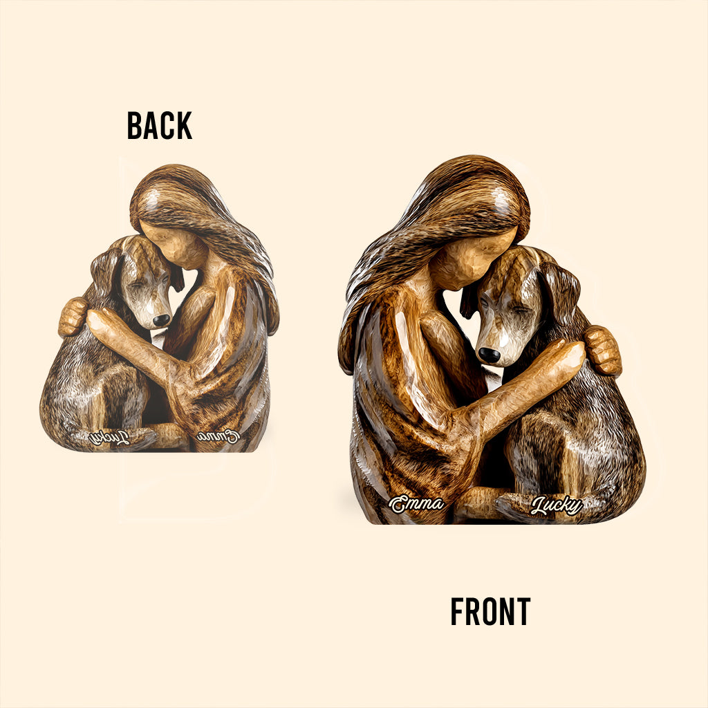 Dog Lovers - Personalized Dog Custom Shaped Acrylic Plaque